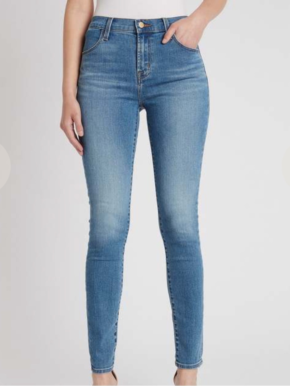 J Brand Maria High Rise Skinny Jeans